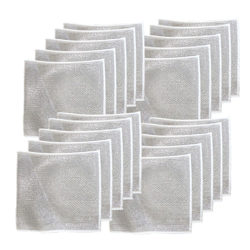 Wire Dishwashing Rags for Wet and Dry