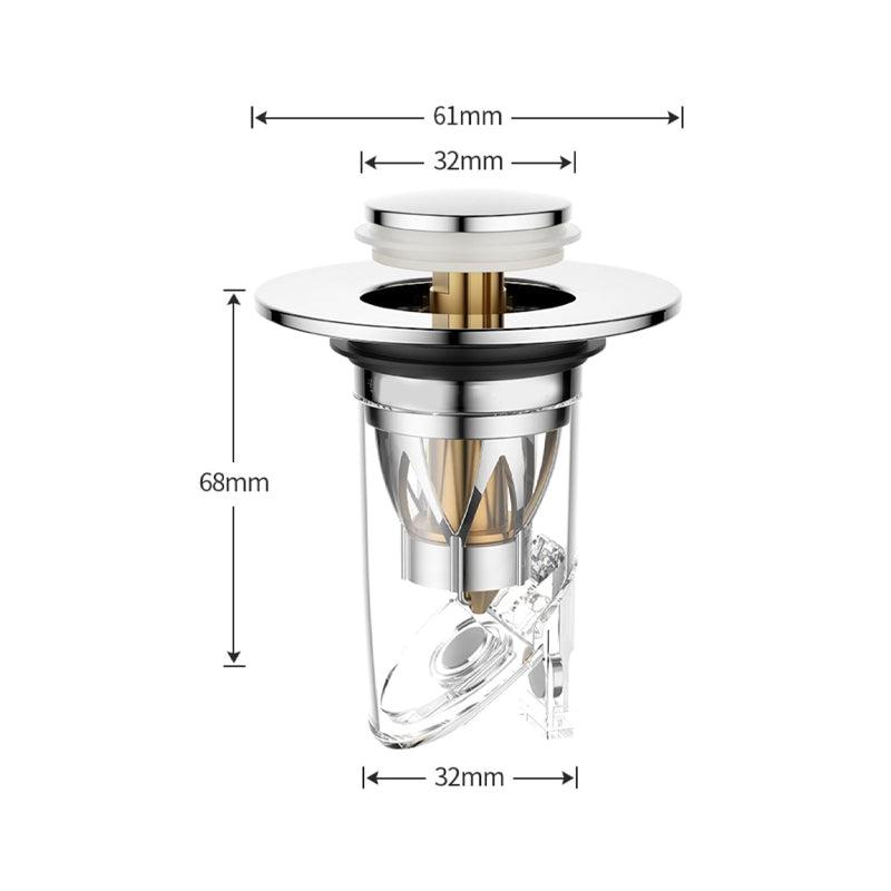 Universal Round Sink Drain Stoppers