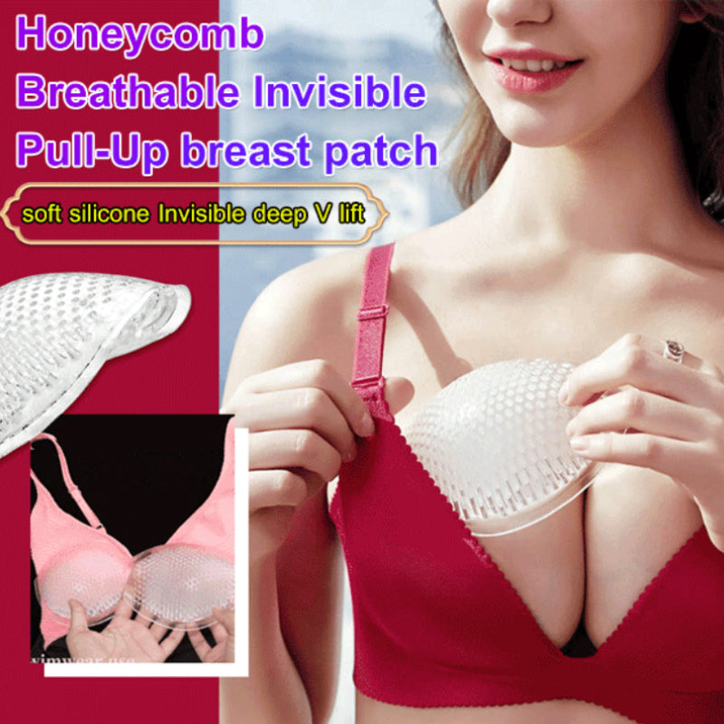 Honeycomb Silicone Chest Pads