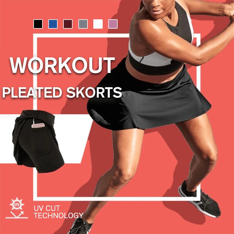 Workout Pleated Skorts