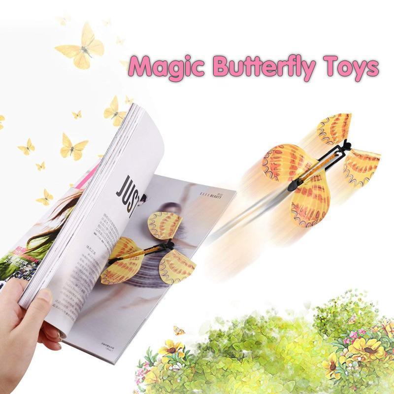 Creative Magic Props Children's Toys Flying Butterflies