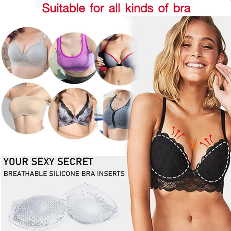 Honeycomb Silicone Chest Pads