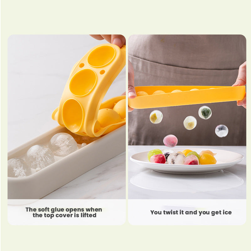 6 Balls Silicone Ice Mold