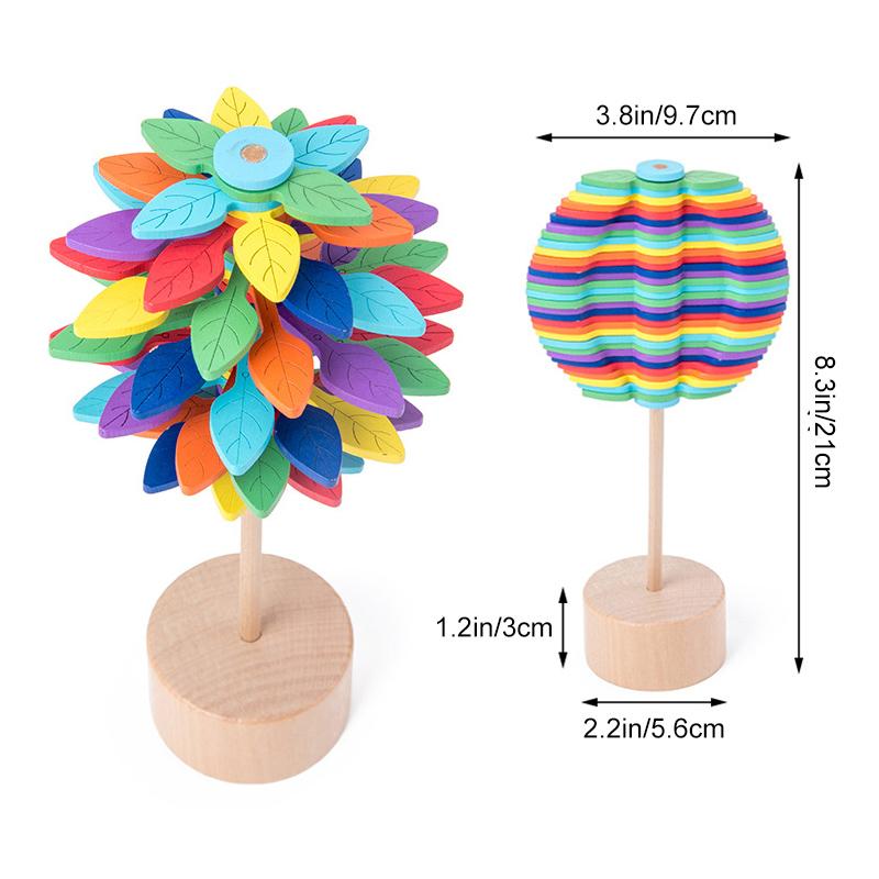 🎅Xmas sales-49% OFF🎁 Wooden Lollipop Stress Relief Toy