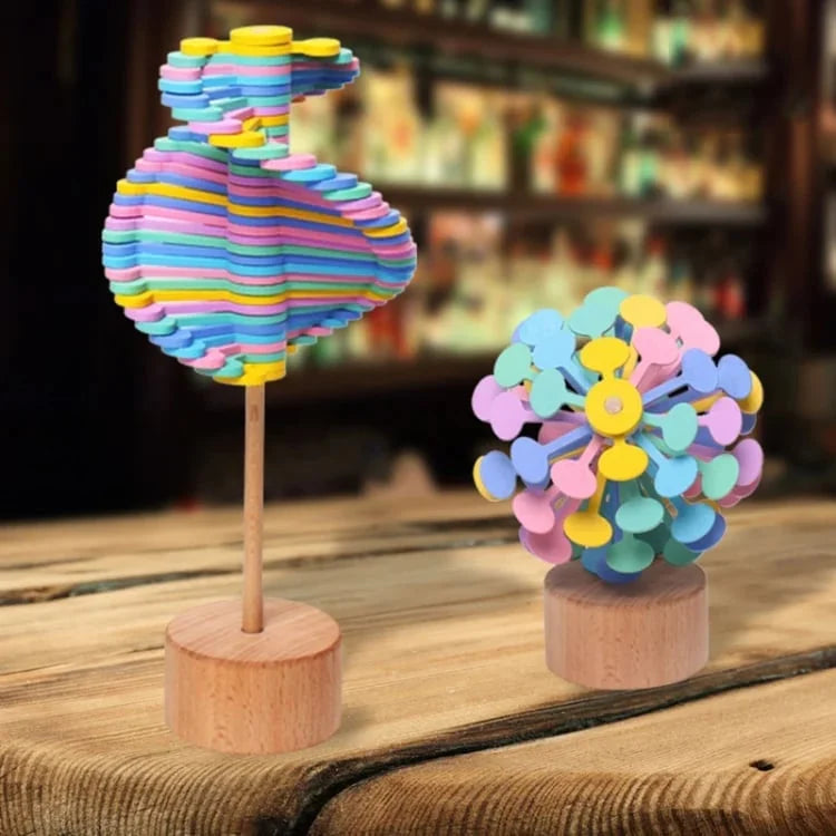 🎅Xmas sales-49% OFF🎁 Wooden Lollipop Stress Relief Toy