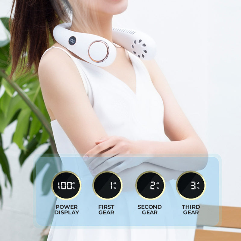 (50%OFF)New Portable Neck Fan