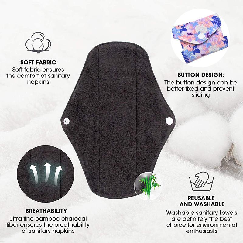 Reusable Washable Sanitary Towels Pads