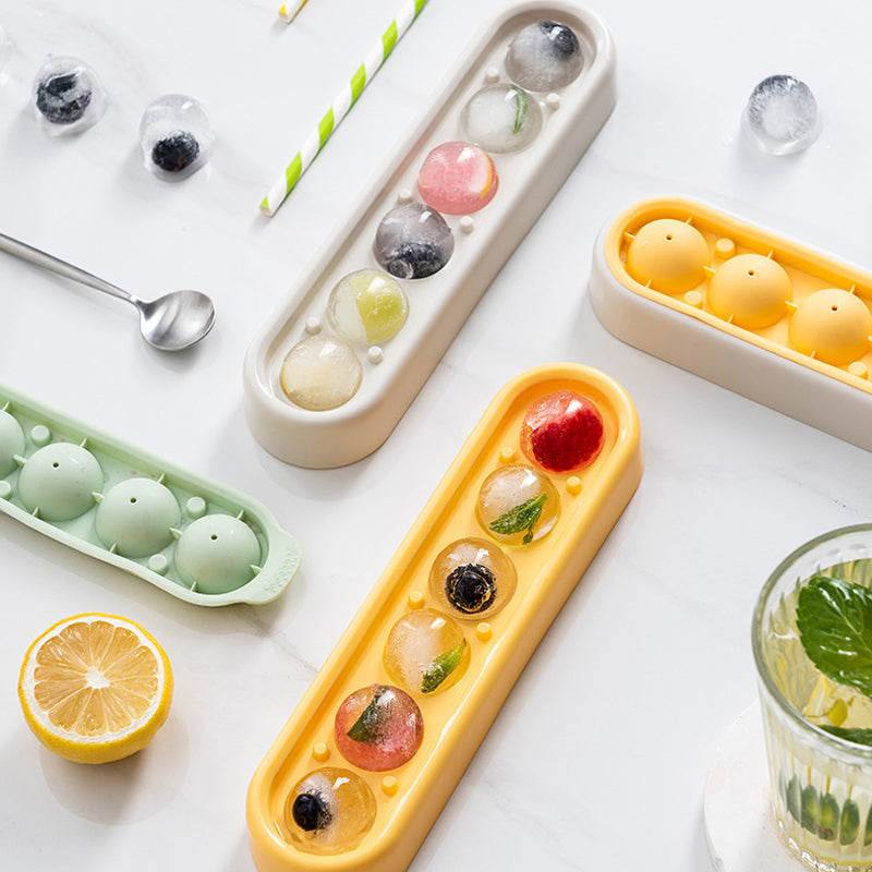 6 Balls Silicone Ice Mold