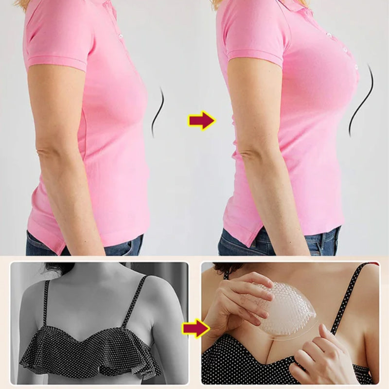 Honeycomb Silicone Chest Pads