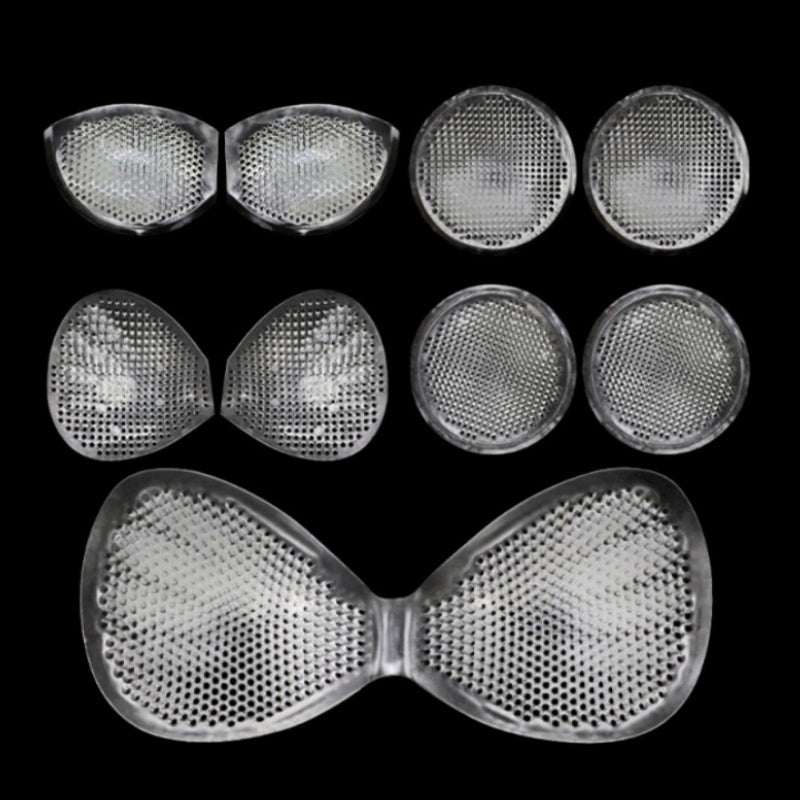 Honeycomb Silicone Chest Pads